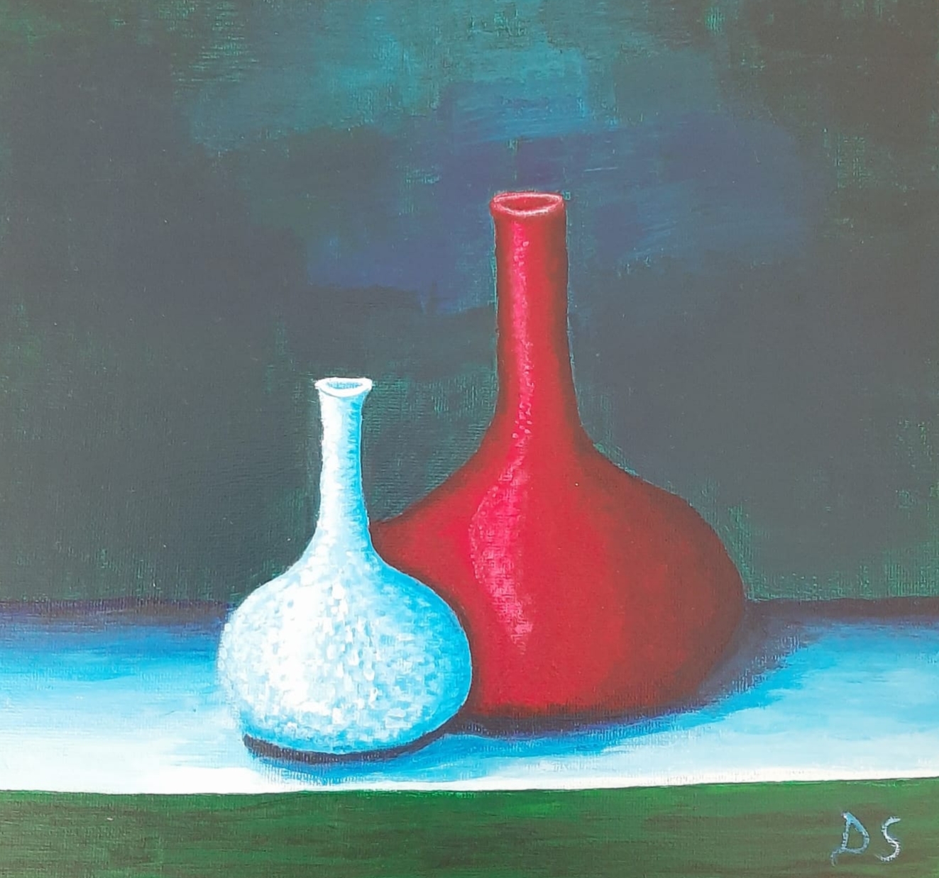 2025-juni-acrylverf-op-doek-30-x-30-cm-gekleurde-vaasjes